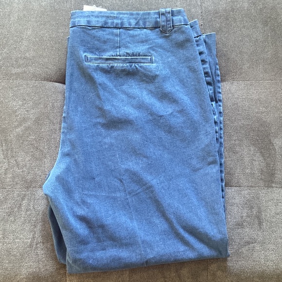 Isaac Mizrahi True Denim Wide Leg Jeans - Picture 7 of 8